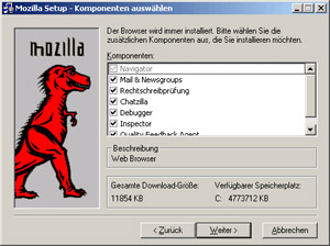 Mozilla Installation